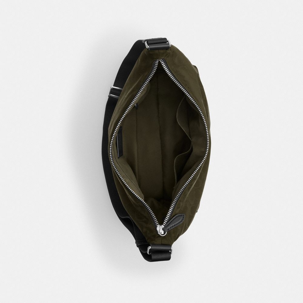 Leo Crossbody In Signature Nylon