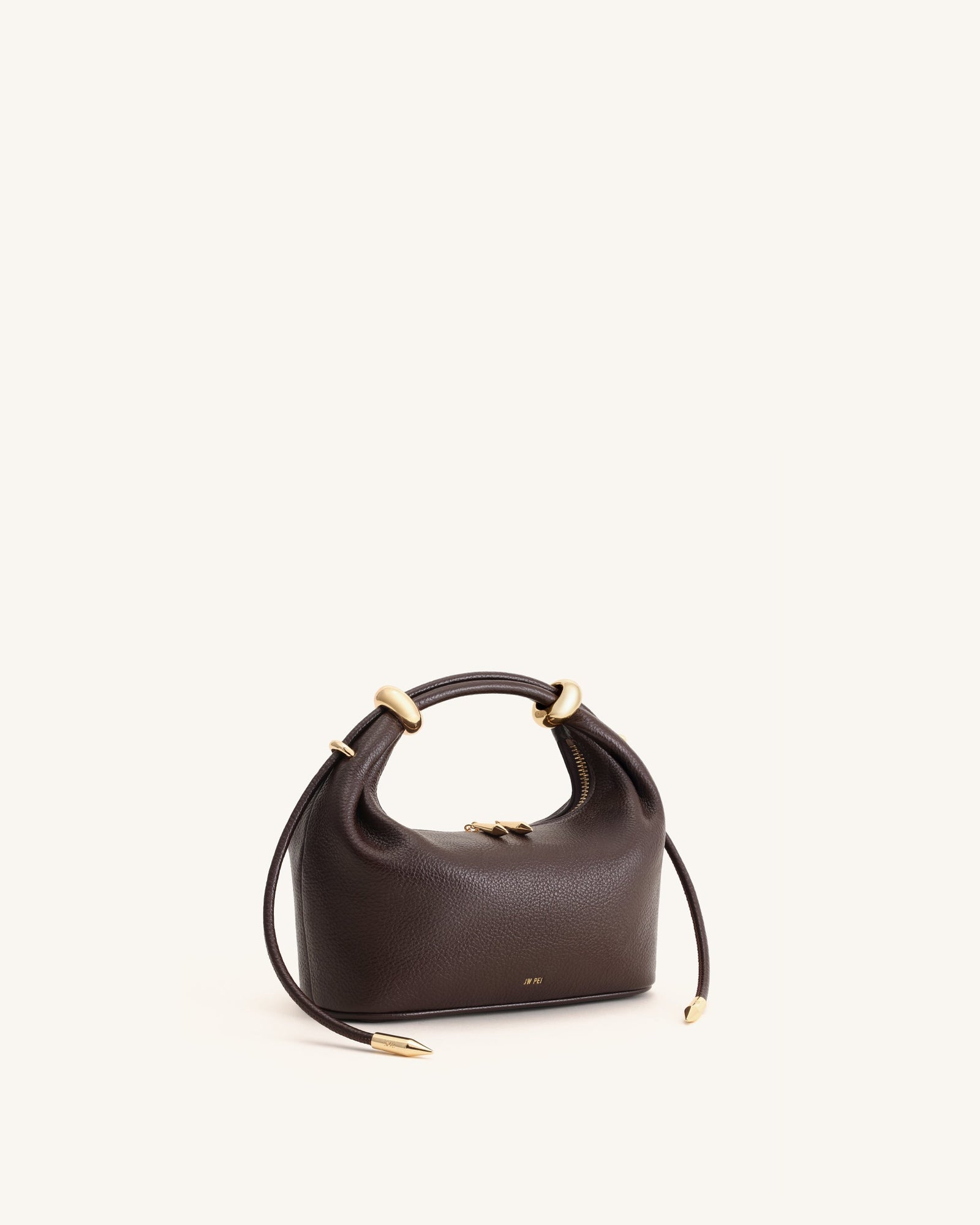 Ellie Metal Ring Embellished Top Handle Bag - Lemon Yellow