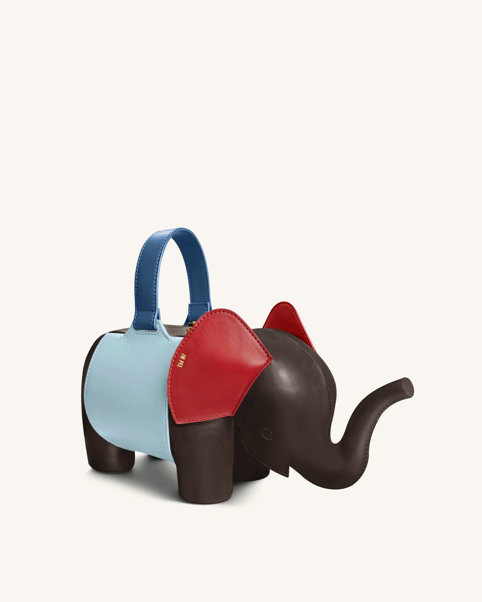 Claire Elephant Shaped Handbag - Green