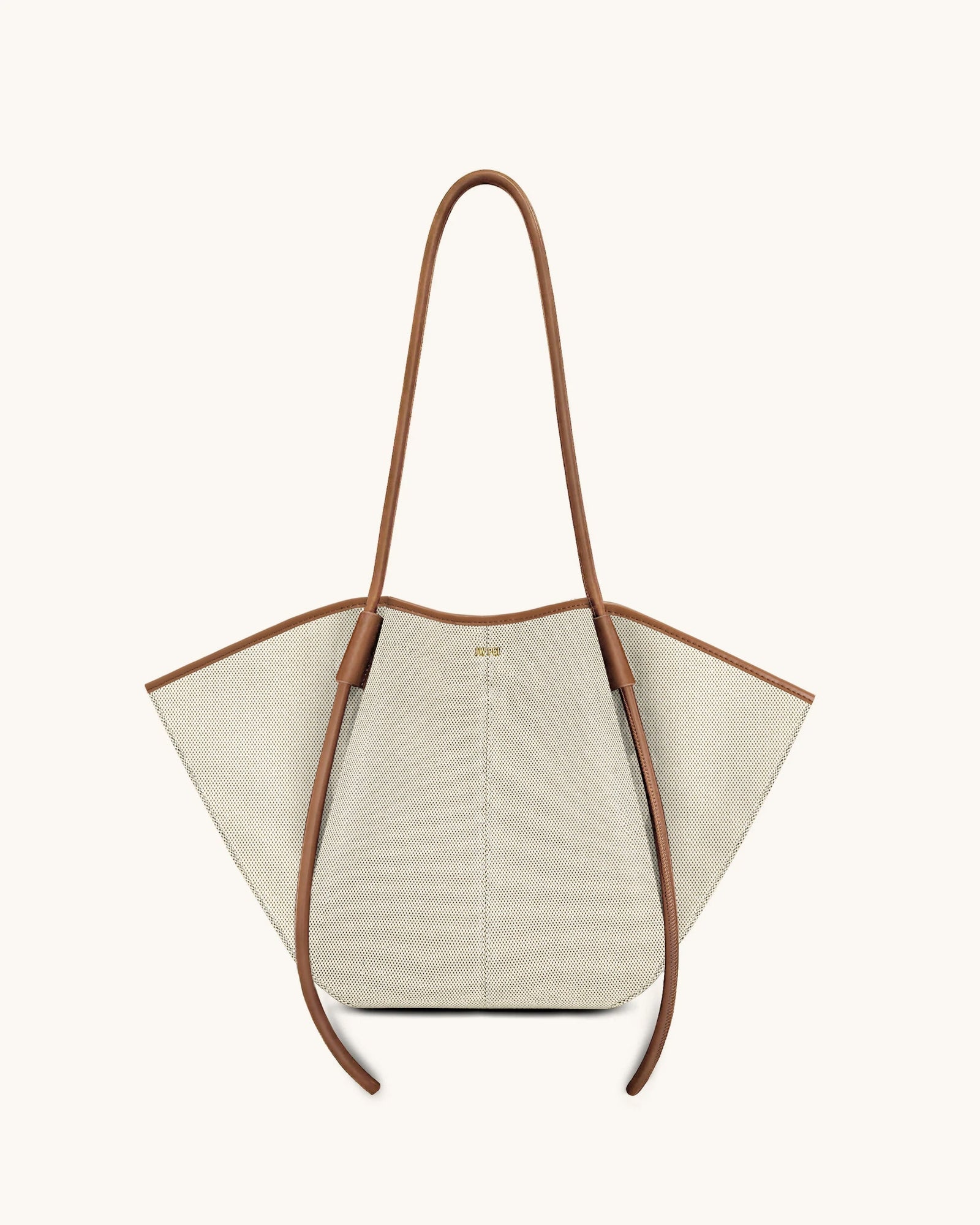 Nala Wide Tote Bag - Mocha Brown