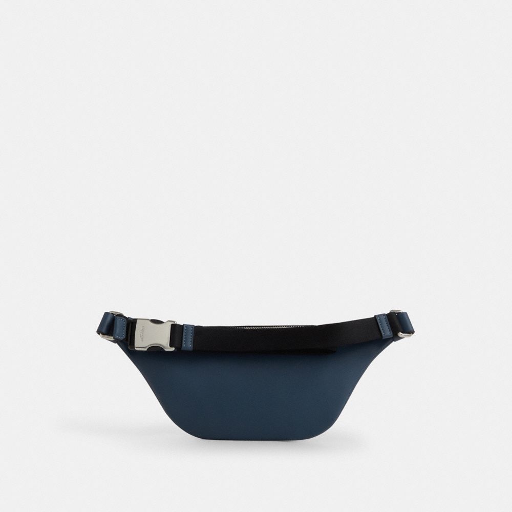 Warren Mini Belt Bag In Signature Denim