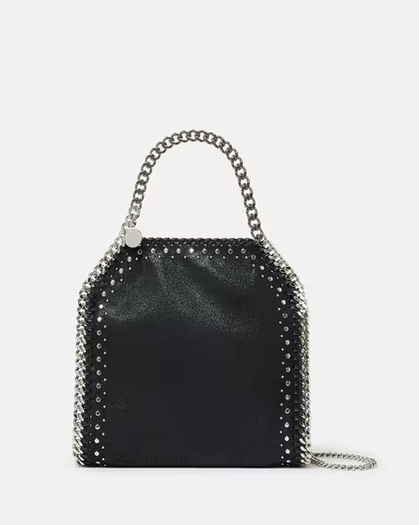 STELLA MCCARTNEY Falabella Studded Mini Tote Bag