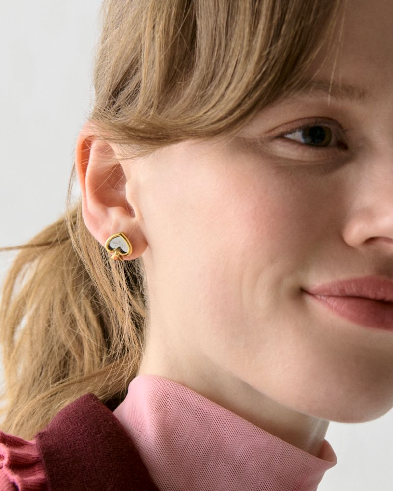 Statement Spade Studs