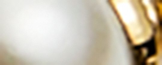 Sculpted C Pearl Slider Bracelet