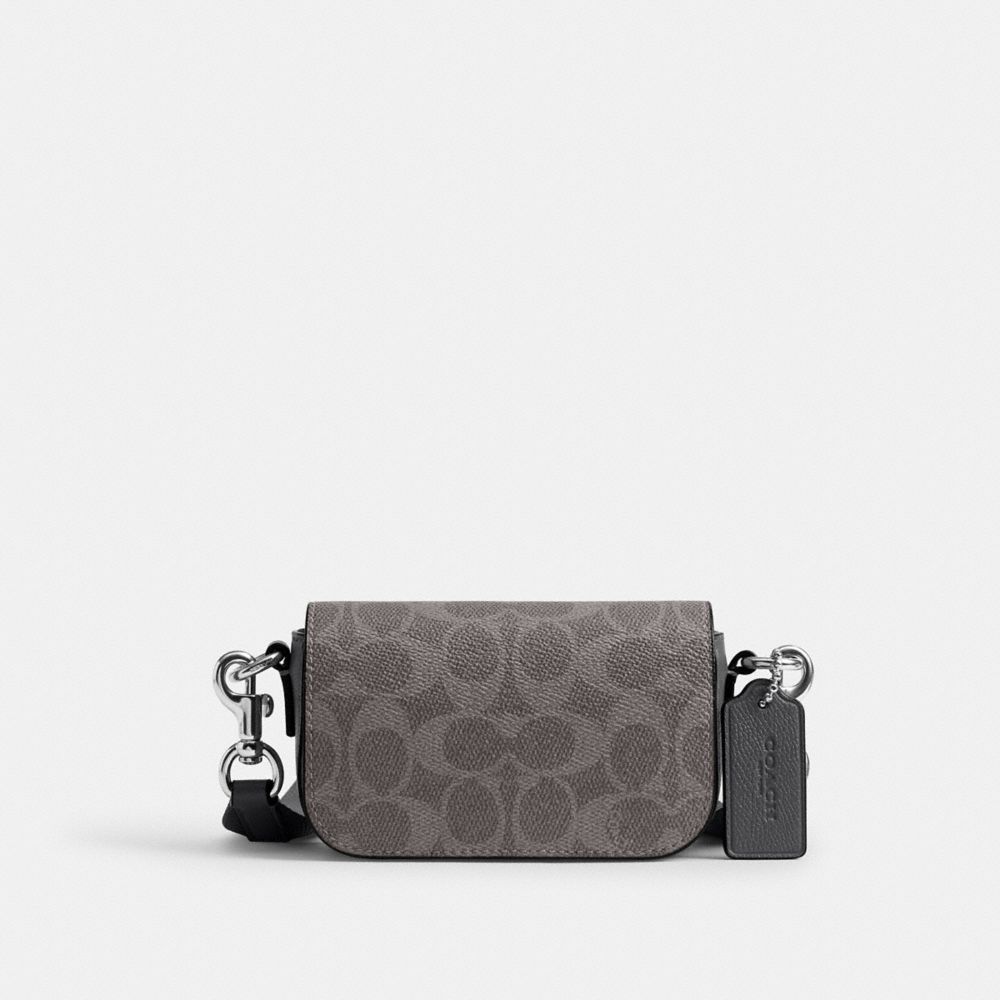 Flap Crossbody Bag In Signature Canvas