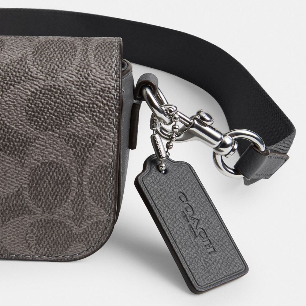 Flap Crossbody Bag In Signature Canvas