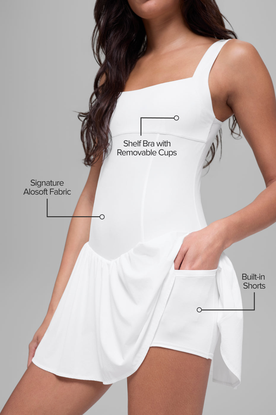 Alosoft Break Point Tennis Dress