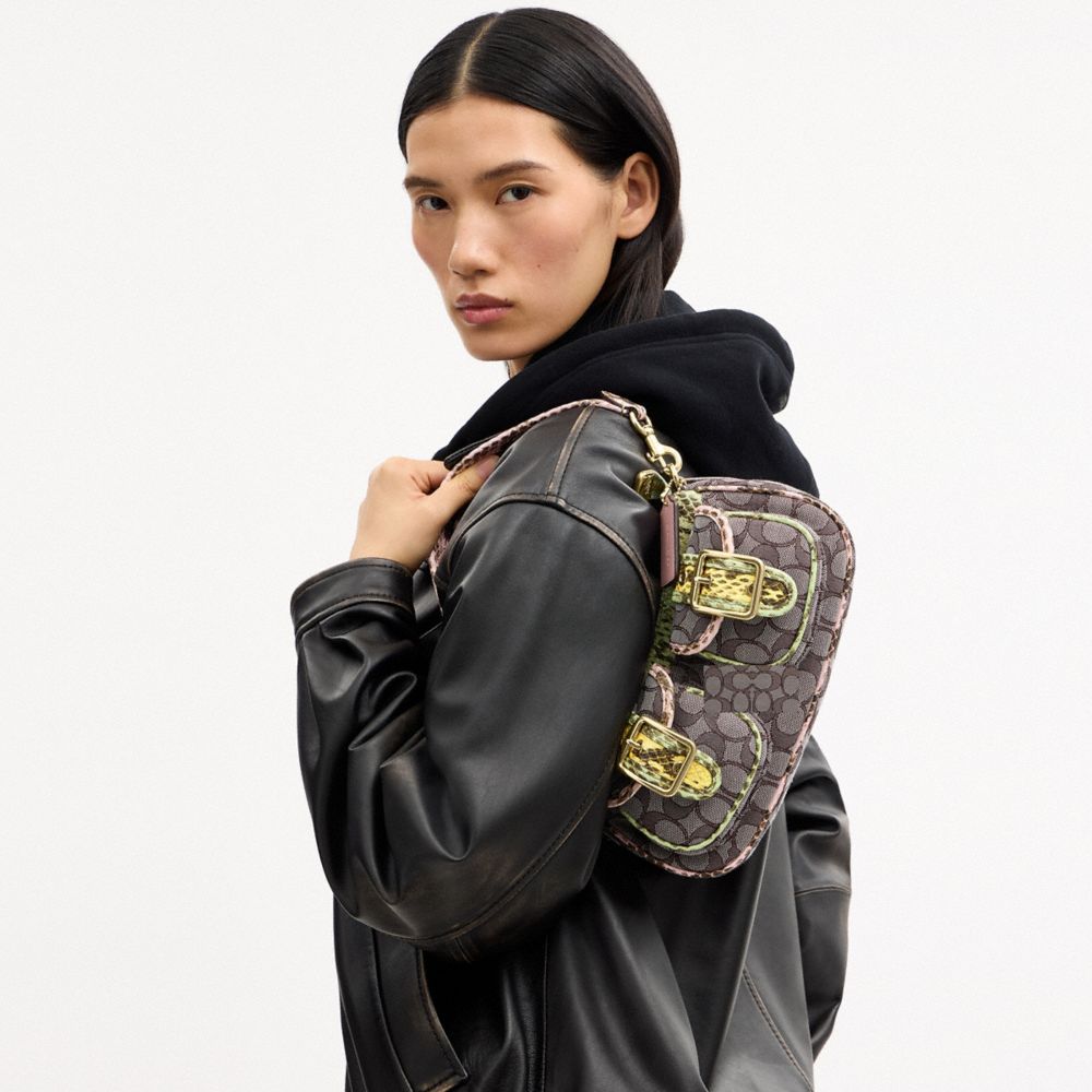 Ashton Shoulder Bag In Signature Jacquard