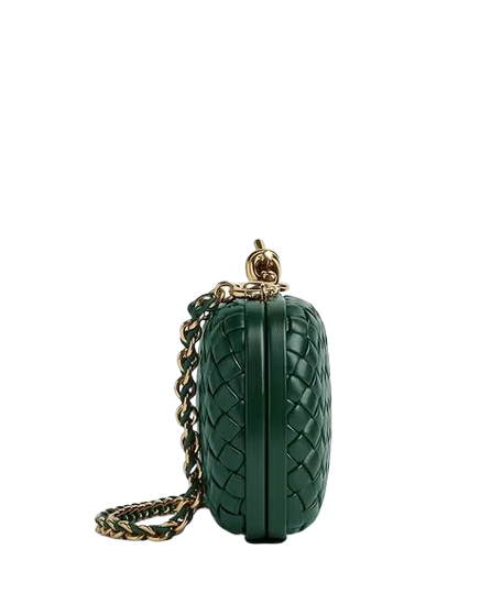 Knot Minaudiere with Chain Strap