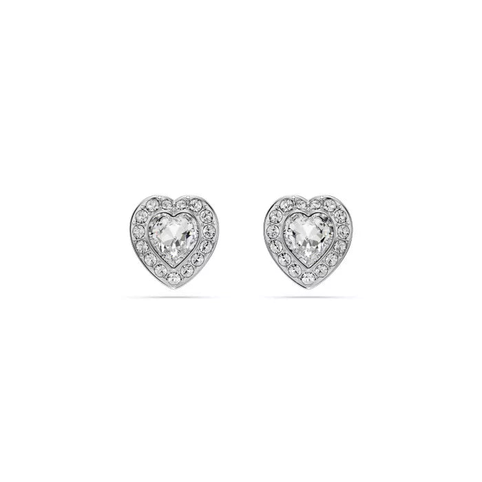 Swarovski® Ss25 Capsule Women's Base Metal Stud Earrings - Silver 5720859
