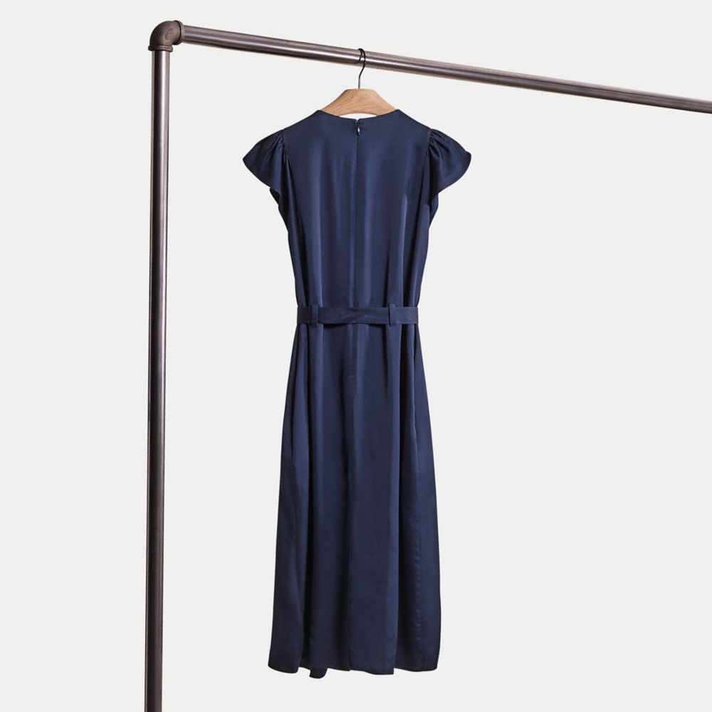 Restored Sleeveless Pleated Dress