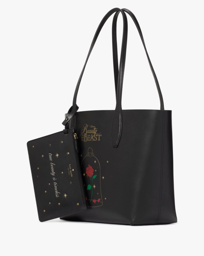 KateSpade Disney X Kate Spade New York Beauty And The Beast Small Tote Black Multi