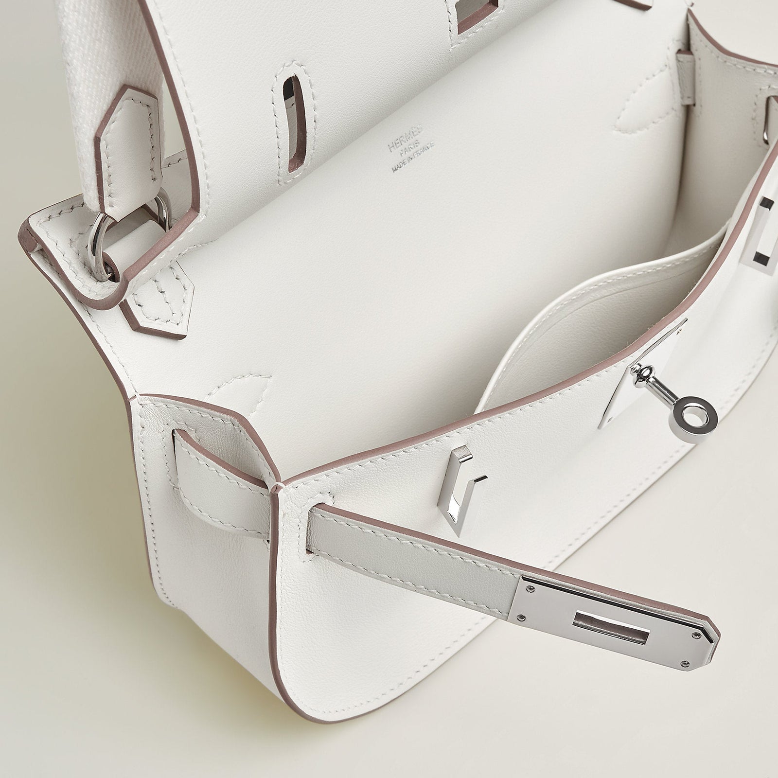 Hermes Jypsiere Mini Bag Gris Ple