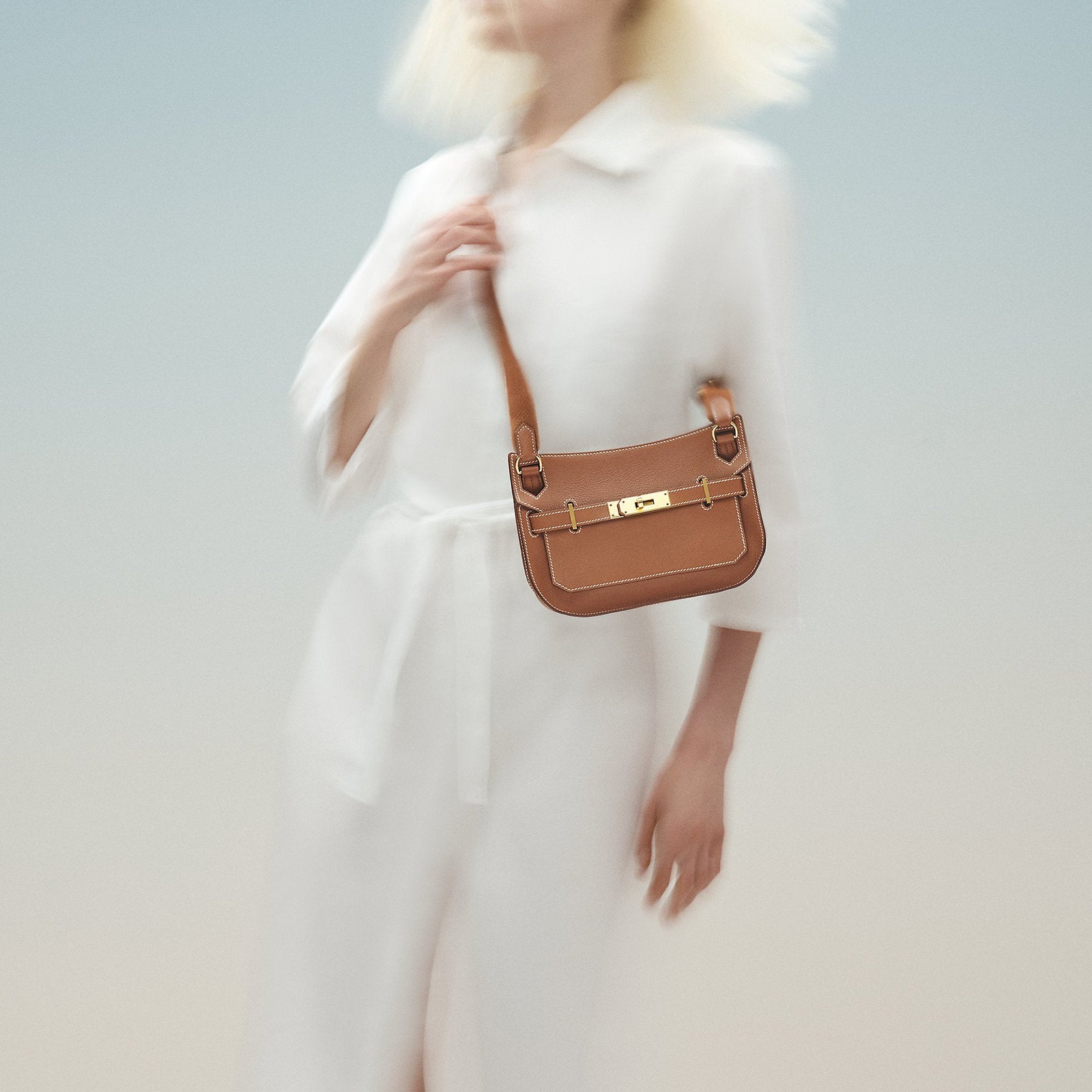 Hermes Jypsiere Mini Bag Gris Ple