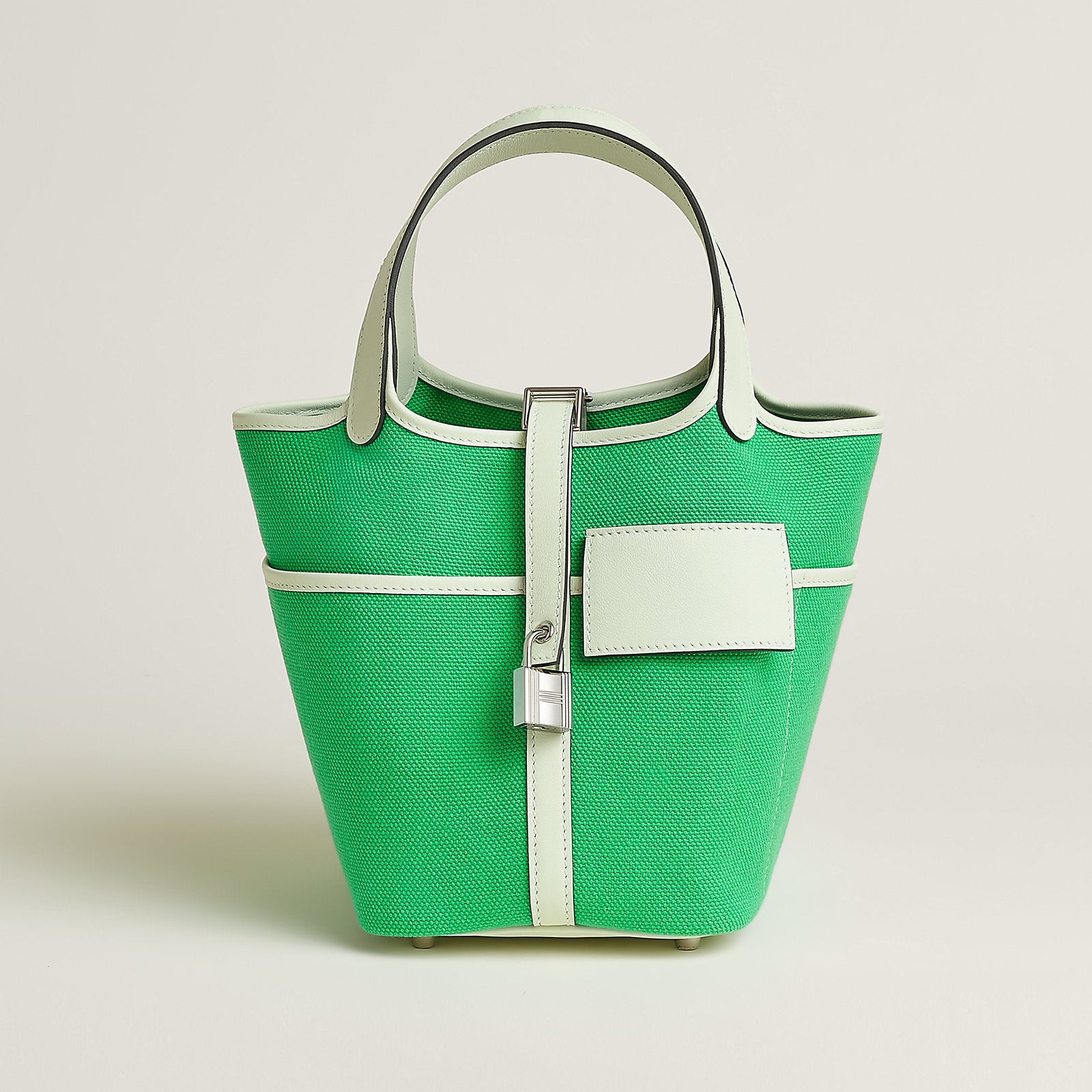Hermes Picotin Lock 18 Pocket Bag Vert Comics