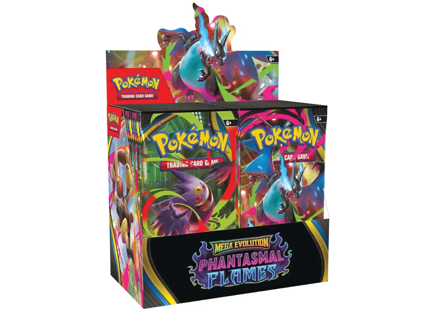 2025 Pokemon Mega Evolution Phantasmal Flames Booster Box