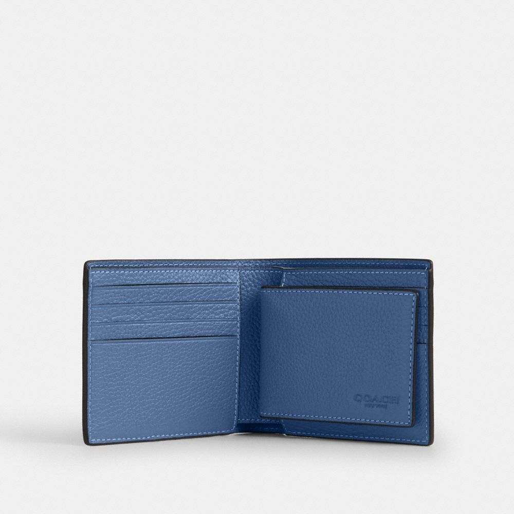 Coach 3 In 1 Wallet Light Denim