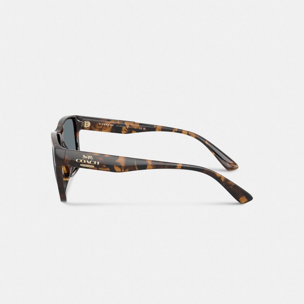 Coach Square Sunglasses Dark Tortoise