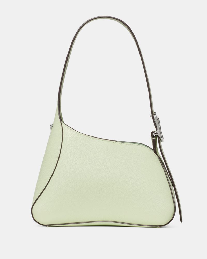 KateSpade 454 Sculpted Shoulder Bag Lime Frosting