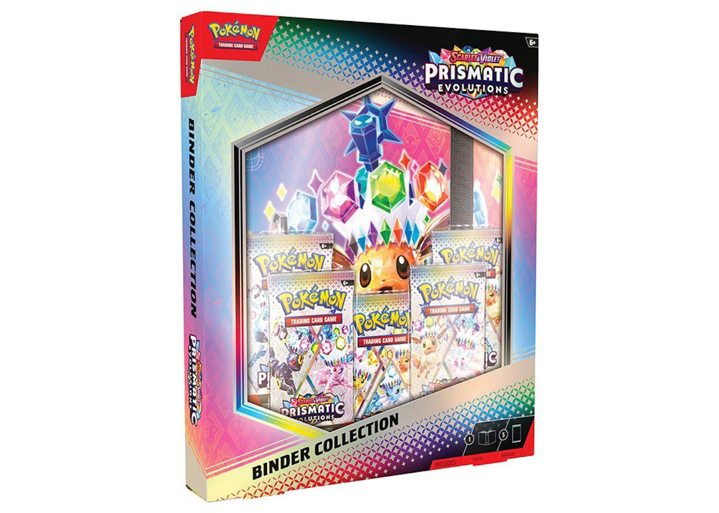 Pokemon Scarlet & Violet Prismatic Evolutions Binder Collection