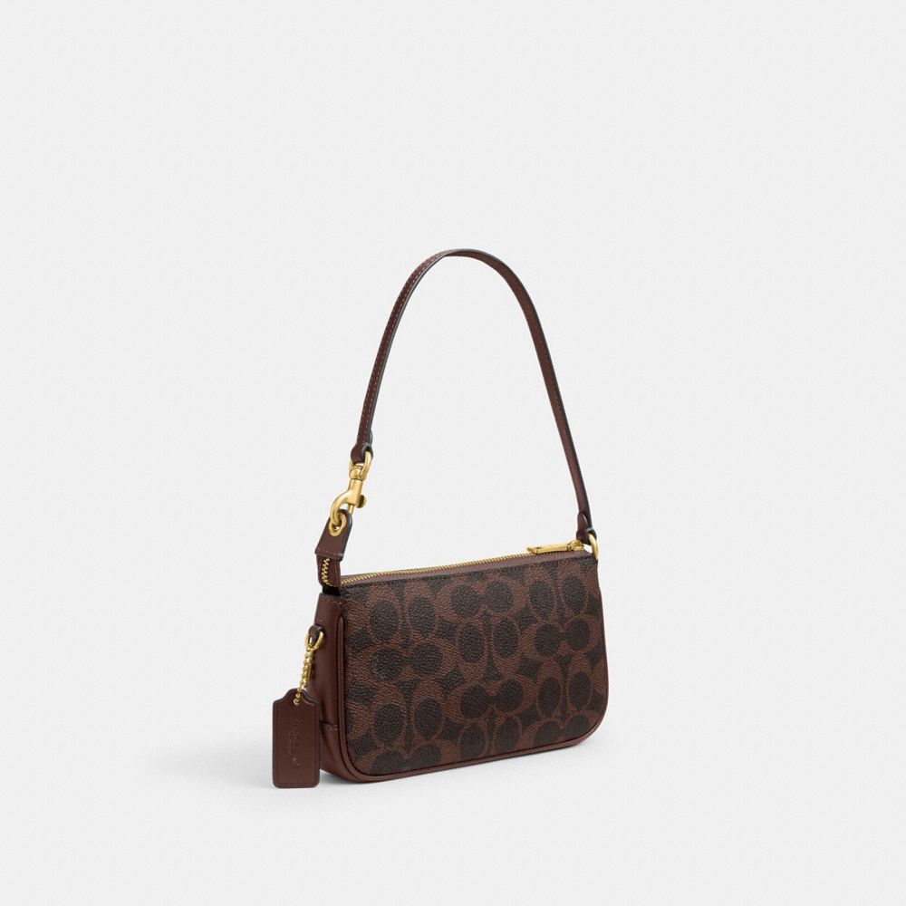 Coach Plaza Bag 18 In Signature Canvas Brass Maple