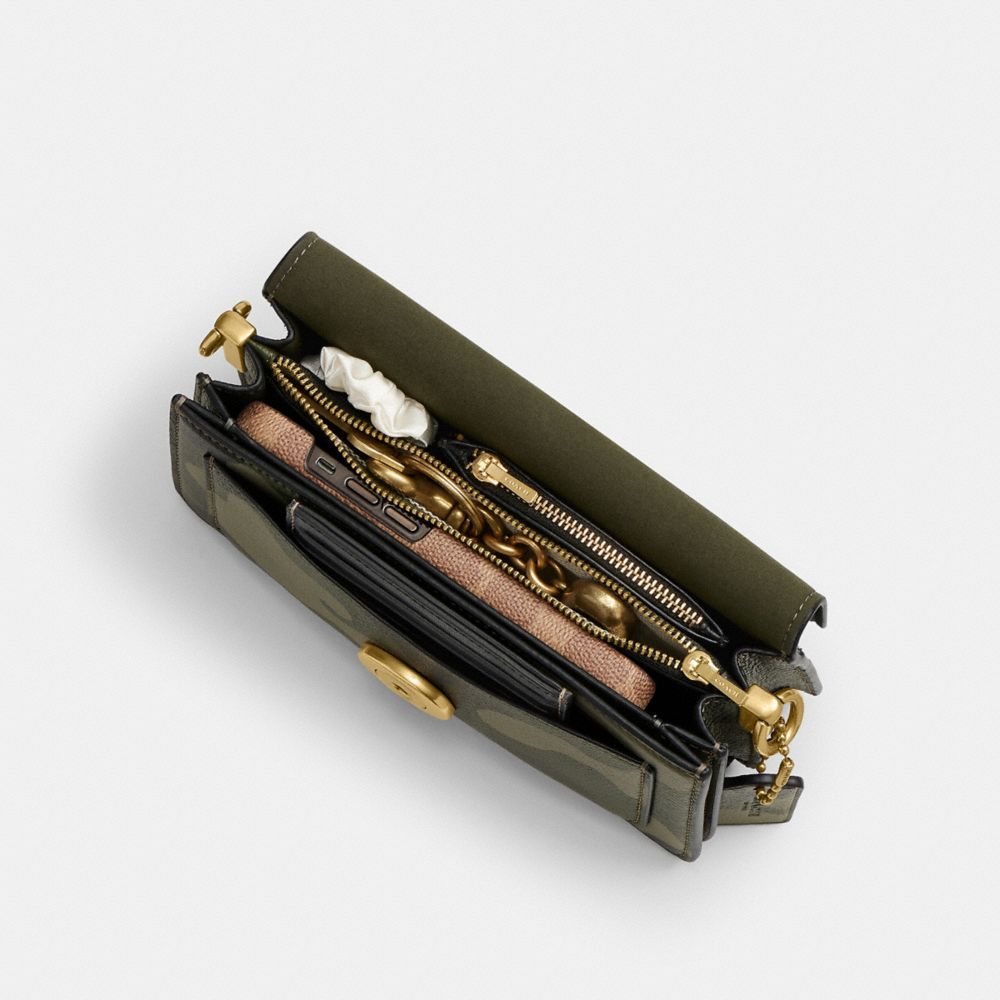 Tabby Shoulder Bag 20 With Camo Print