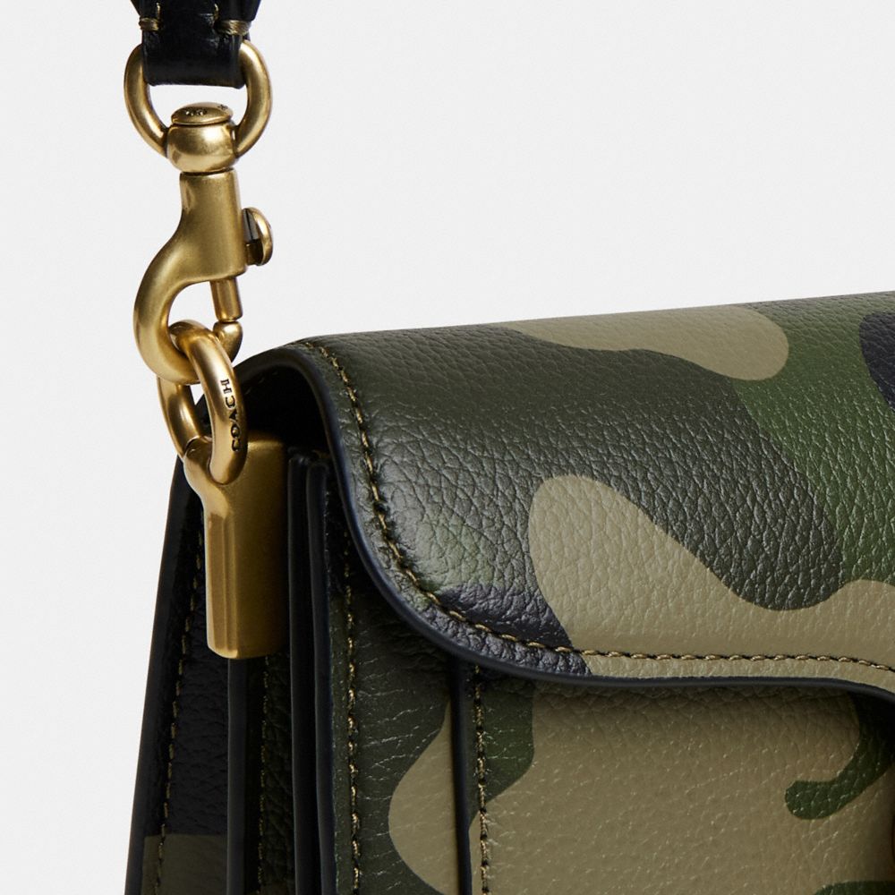 Tabby Shoulder Bag 20 With Camo Print