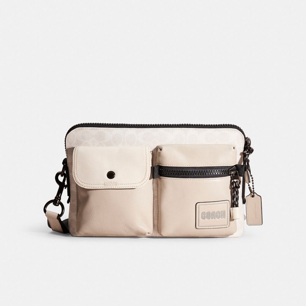 Restored Pacer Modular Crossbody In Signature Canvas With Coach Patch