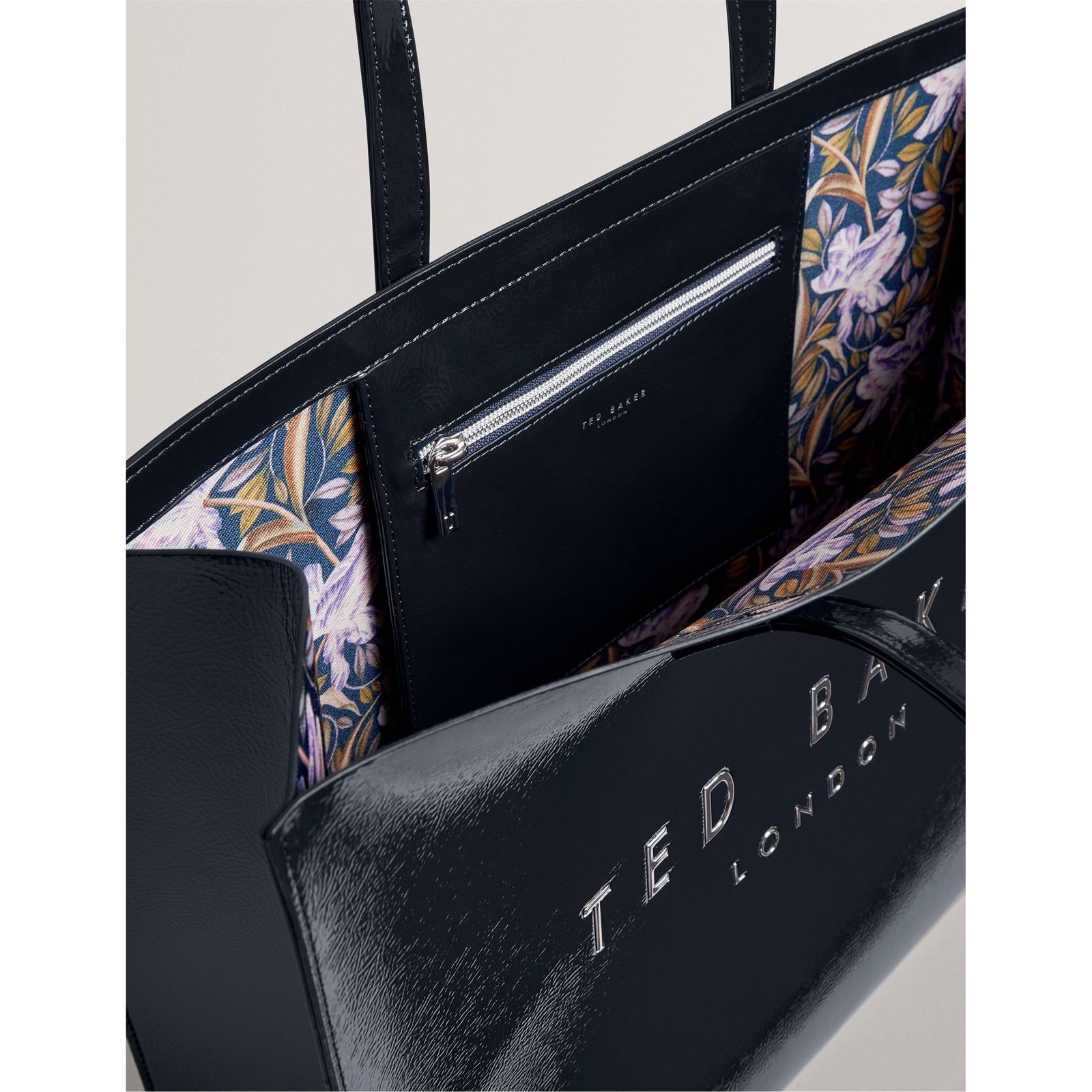 Ted Baker XL Crinkle Icon Tote Bag