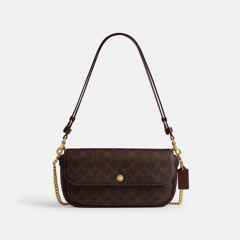 Brook Flap Chain Bag In Signature Canvas