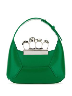 The Jewelled Hobo leather Mini Bag
