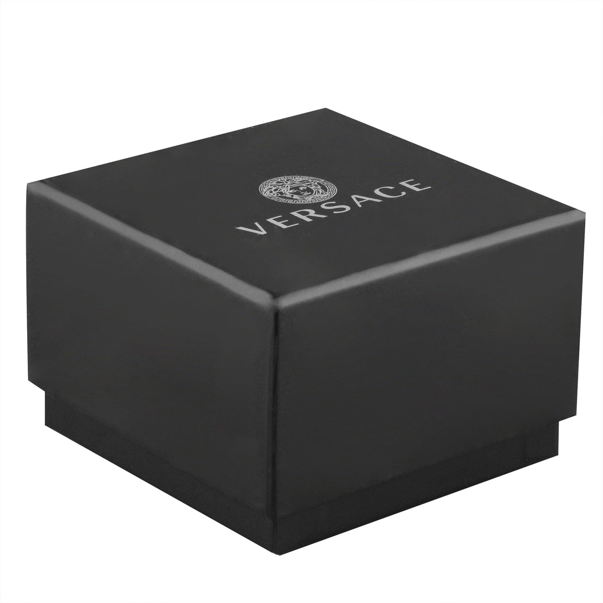 Round Medusa Signet Gold Ring