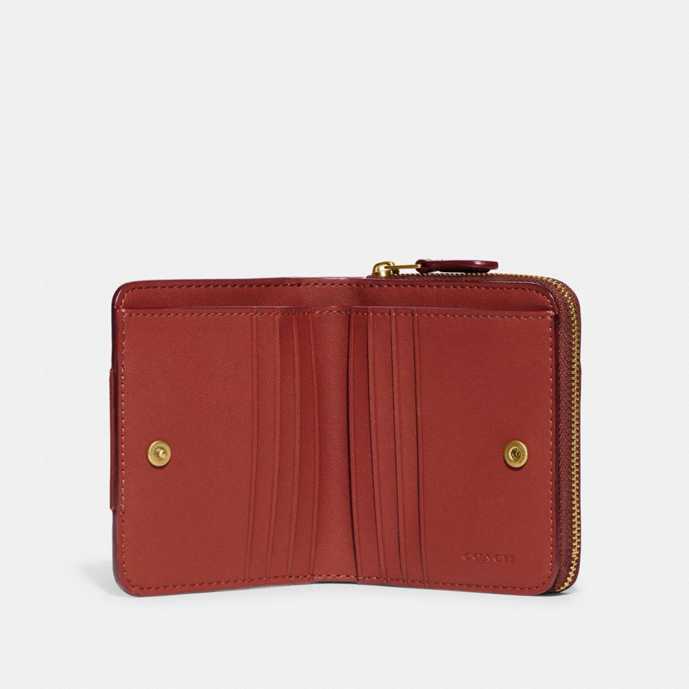 Essential Billfold Wallet In Colorblock Signature Canvas