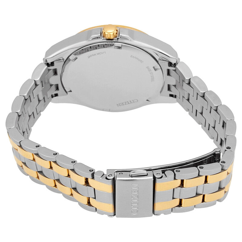 Citizen Eco-Drive Mother Of Pearl Dial Two-Tone Women's Watch
