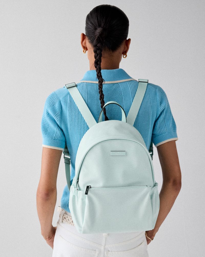 KateSpade Carter Nylon Dome Backpack Crisp Sky