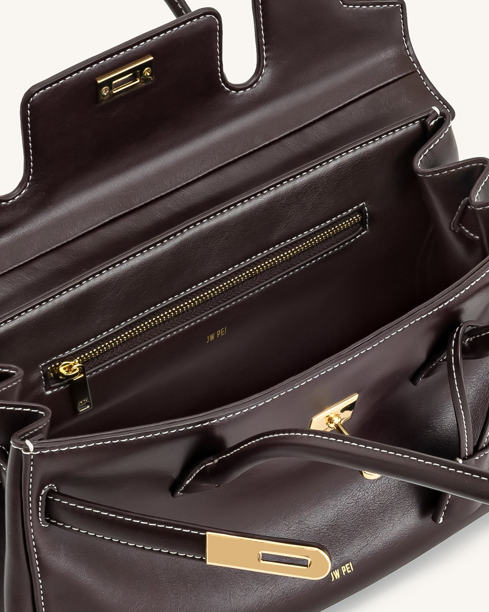 Yara Shoulder Bag - White Croc