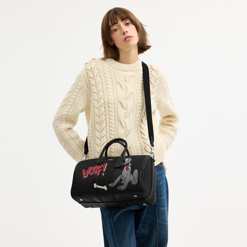 Disney X Coach Compass Bag 35 With Pluto