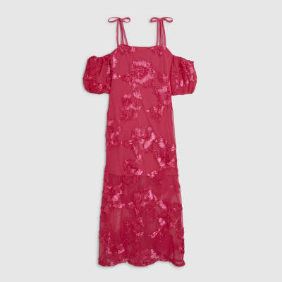 Petite Pink Cornelli Maxi Dress