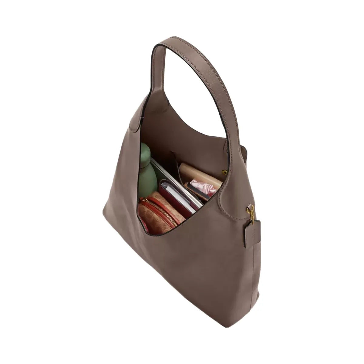Coach Brooklyn Shoulder Bag 39 in Brass Dark Stone