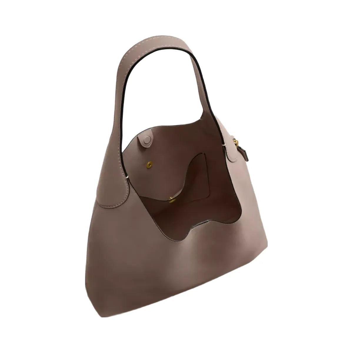 Coach Brooklyn Shoulder Bag 39 in Brass Dark Stone