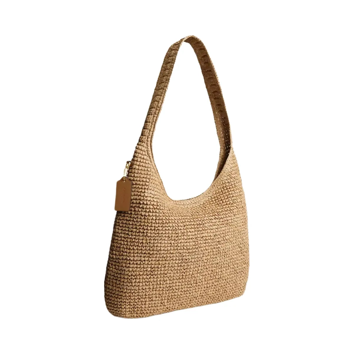 Coach Brooklyn Shoulder Bag 34 in Brass Natural