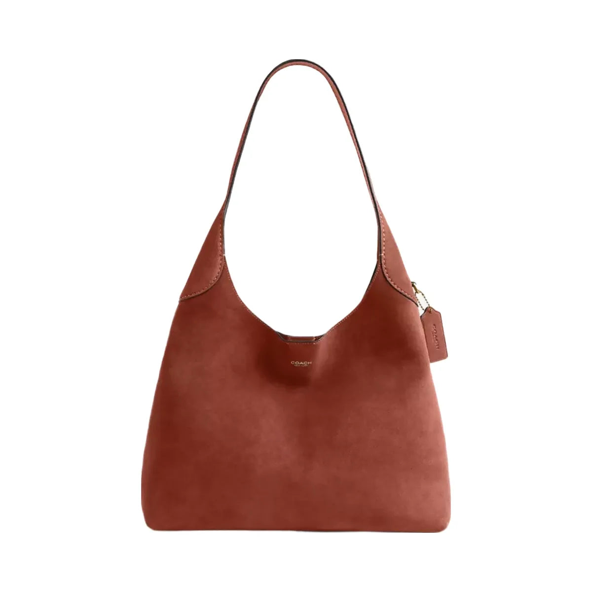 Coach Brooklyn Shoulder Bag 34 in Brass Clay