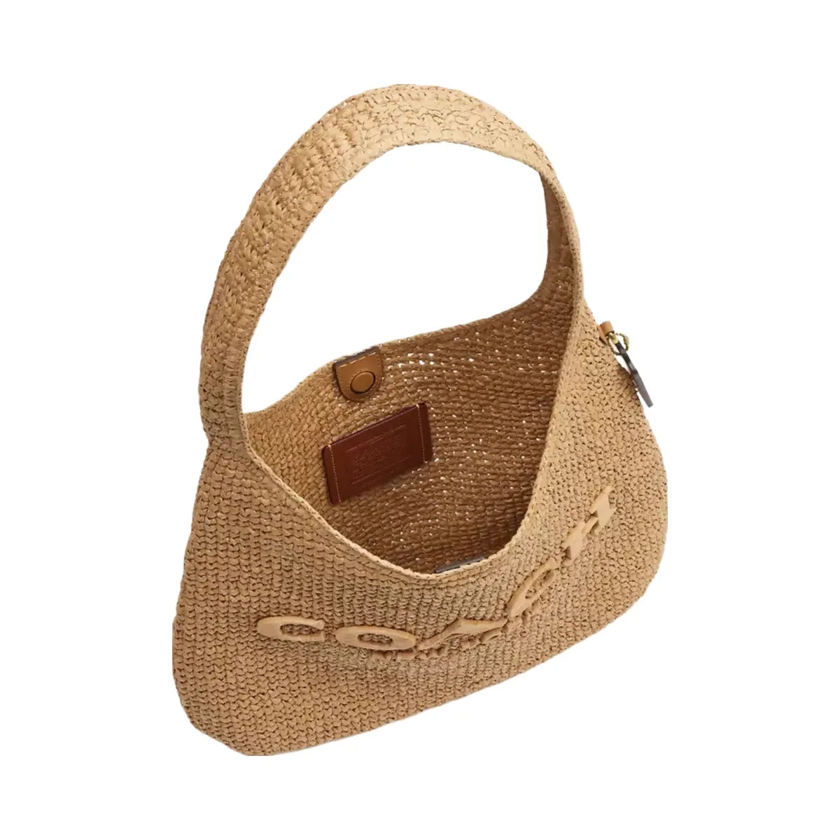 Coach Brooklyn Shoulder Bag 34 in Brass Natural