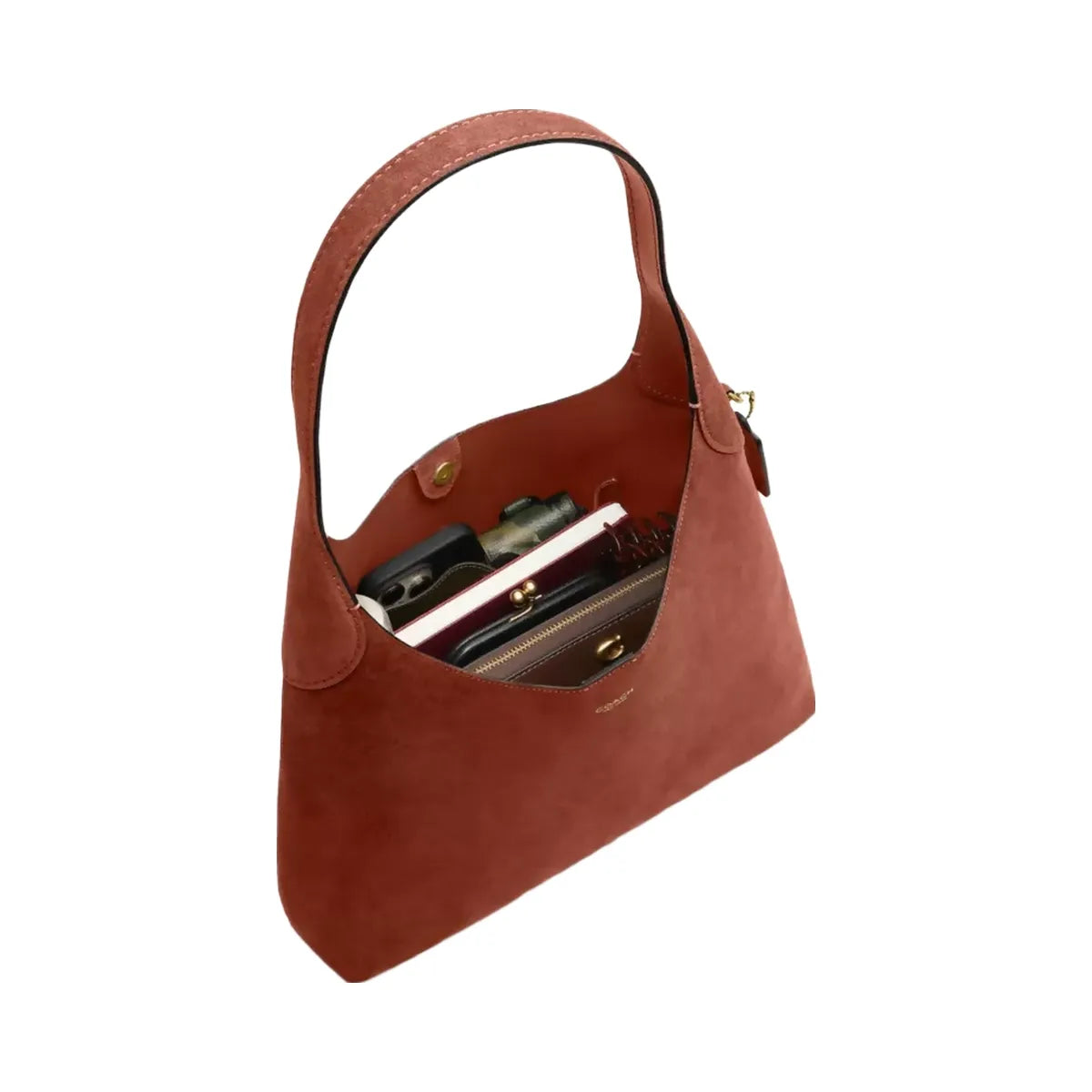 Coach Brooklyn Shoulder Bag 34 in Brass Clay