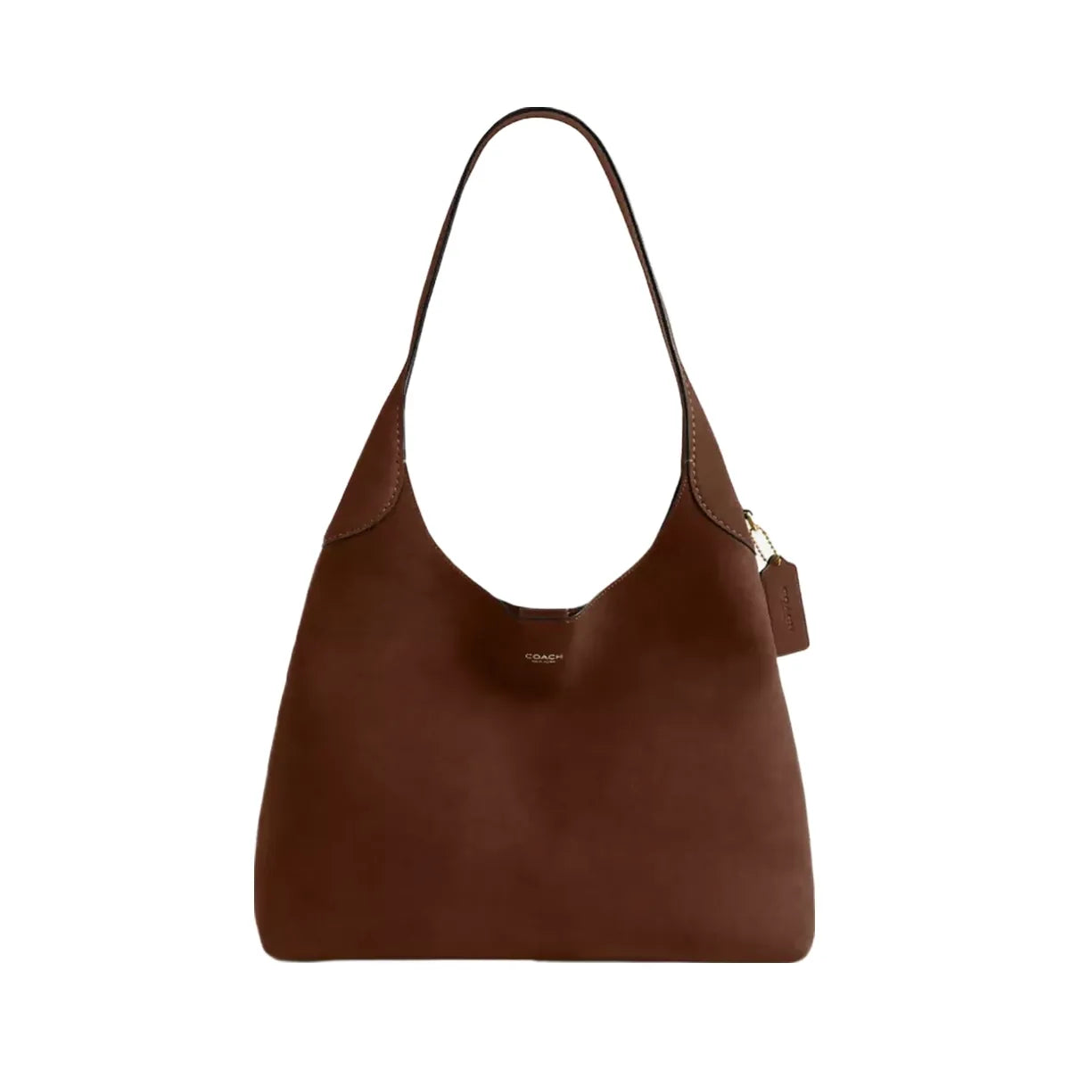 Coach Brooklyn Shoulder Bag 34 in Brass Warm Brown