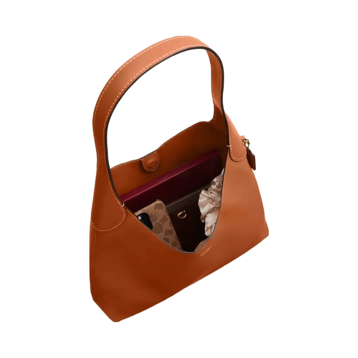 Coach Brooklyn Shoulder Bag 34 in Brass Toffee