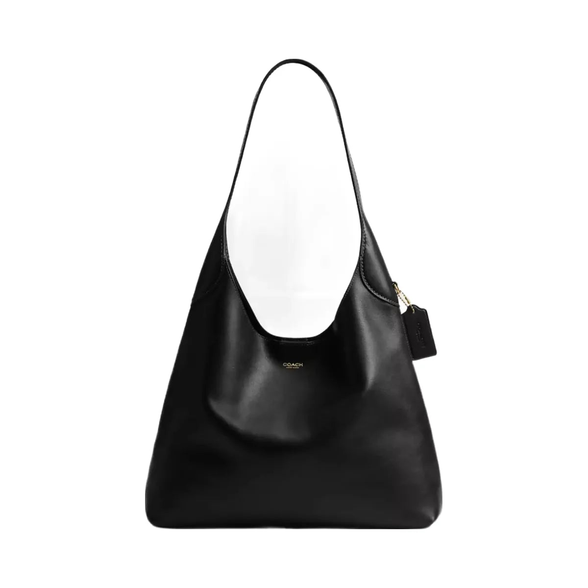 Coach Brooklyn Shoulder Bag 34 in Brass Black