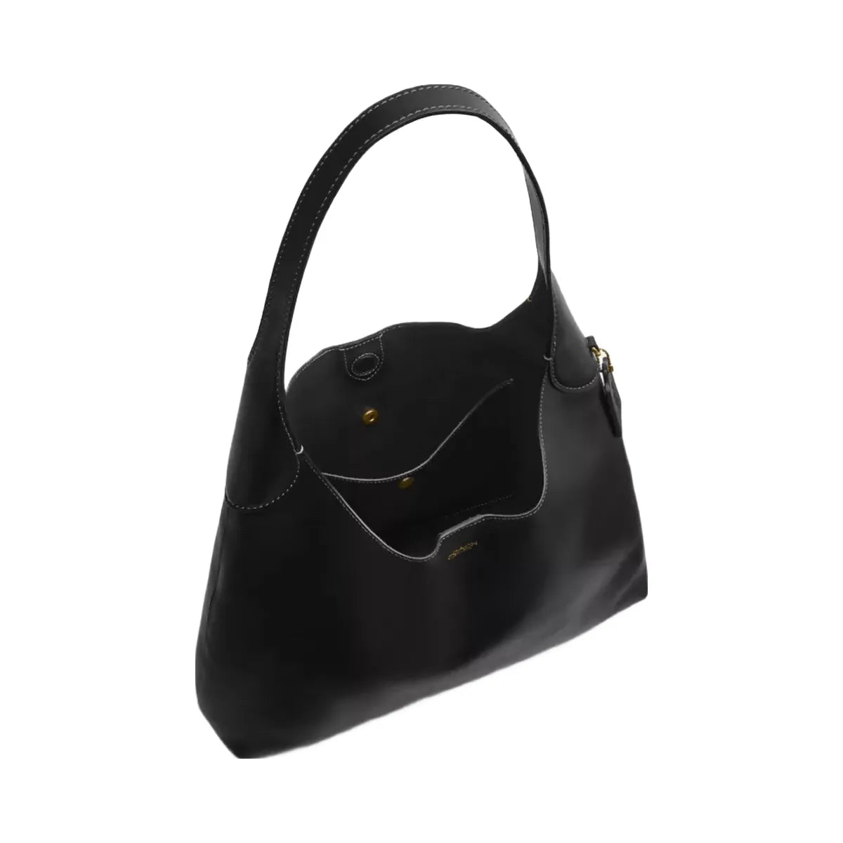 Coach Brooklyn Shoulder Bag 34 in Brass Black