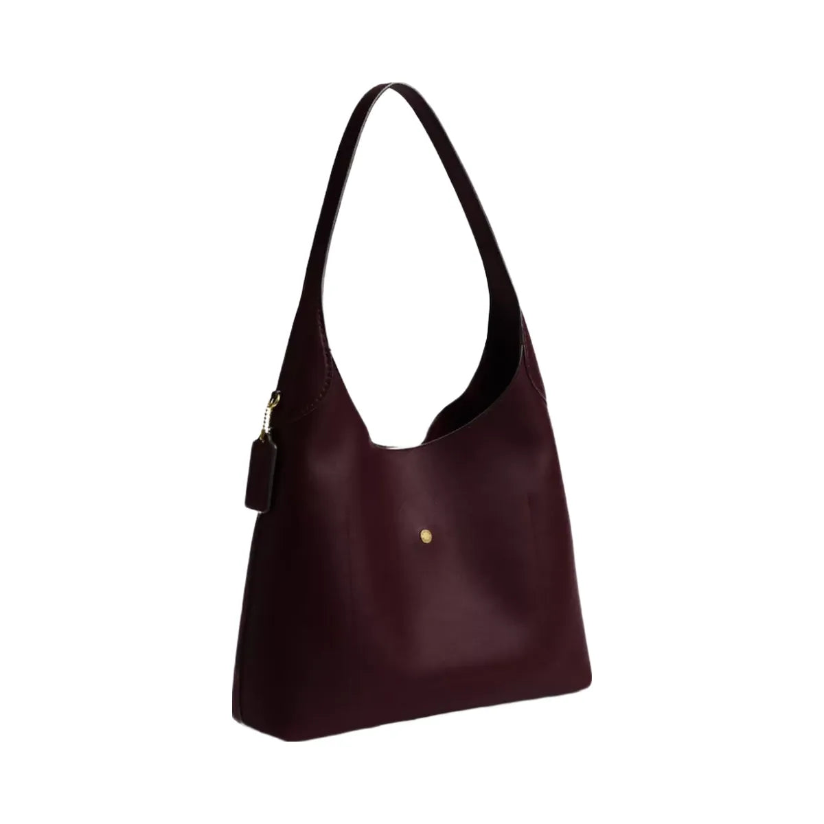 Coach Brooklyn Shoulder Bag 34 in Brass Merlot