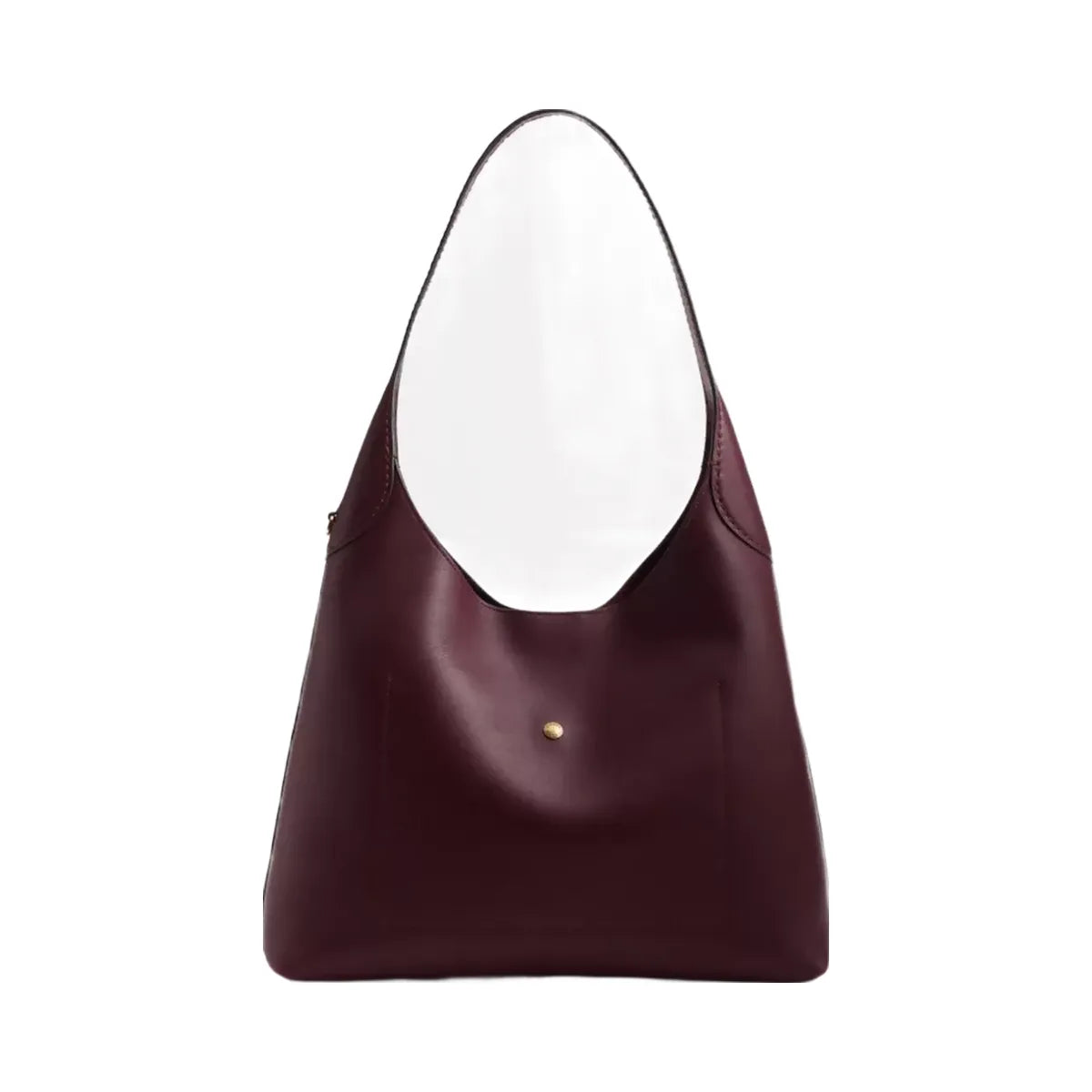 Coach Brooklyn Shoulder Bag 34 in Brass Merlot